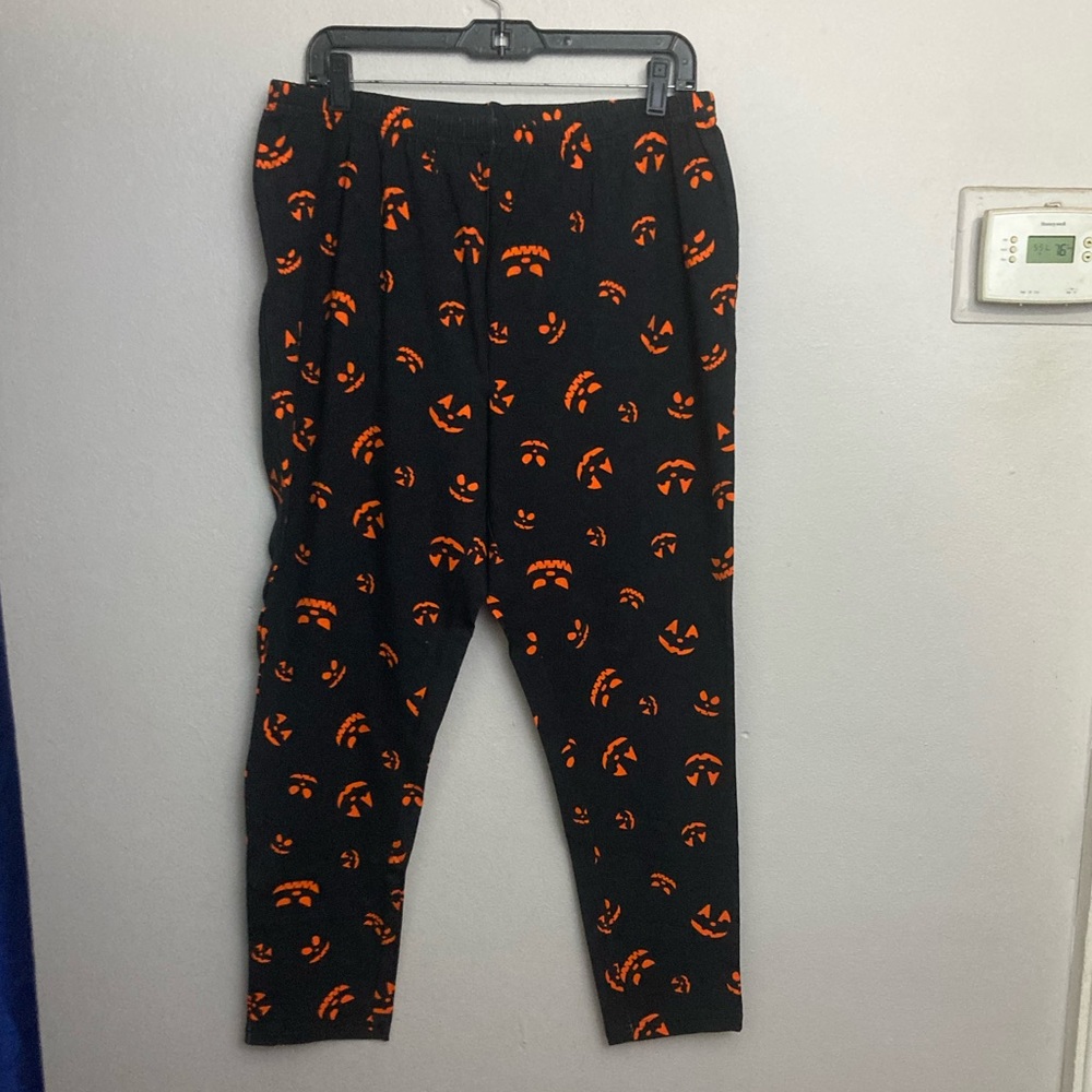 9-13 New Faded Glory Halloween black tights leggings 2x